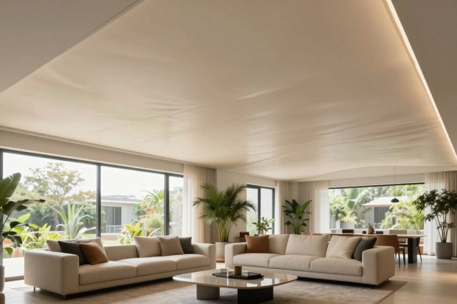 Co to jest sufit napinany