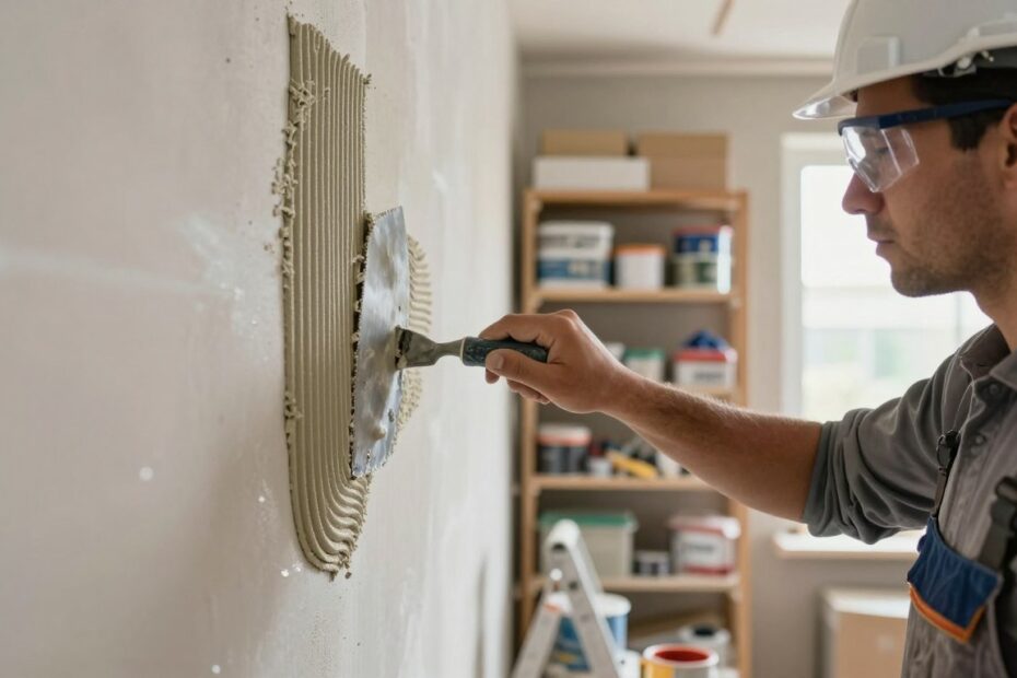 Czy klejem gipsowym można szpachlować