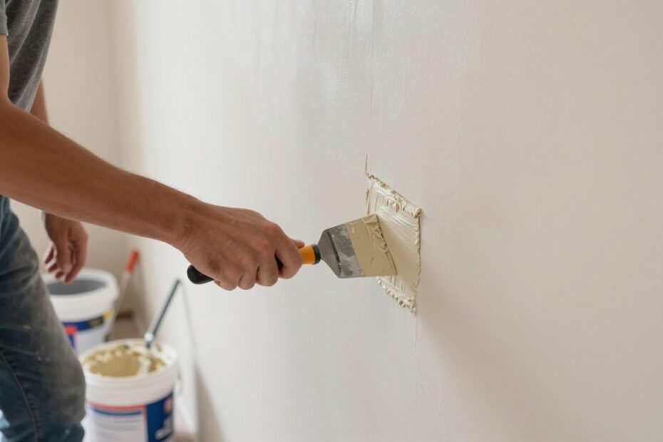 Czy można szpachlować na farbę
