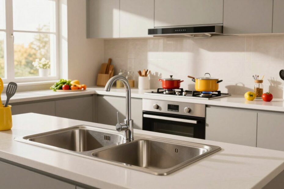 Czy zlew może być koło kuchenki gazowej