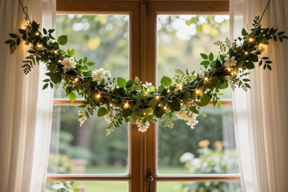 Girlanda na okno