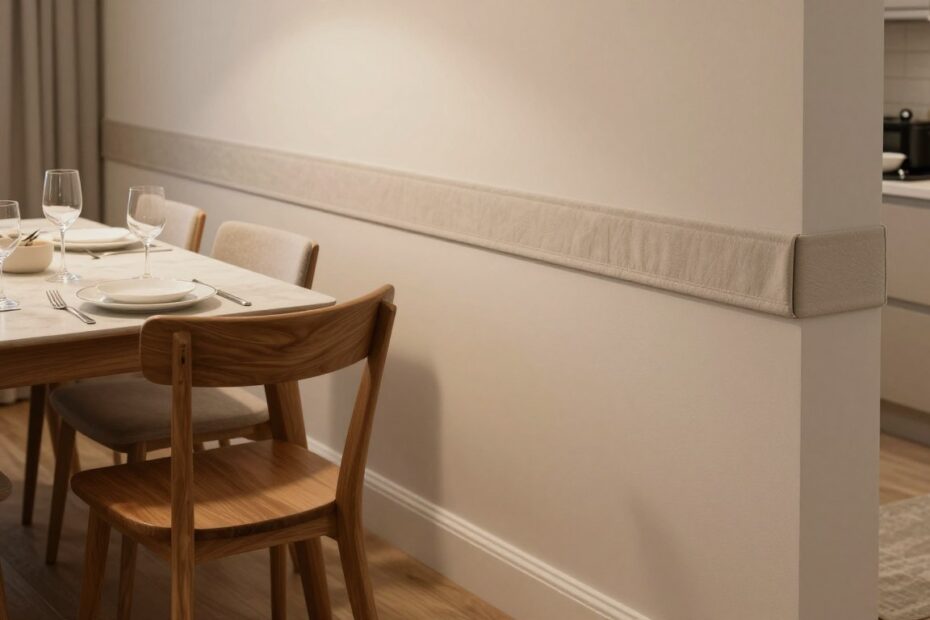 Jak zabezpieczyć ścianę przed obijaniem krzesłami