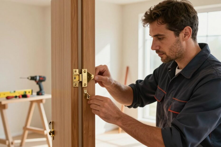 Jak założyć drzwi na zawiasy
