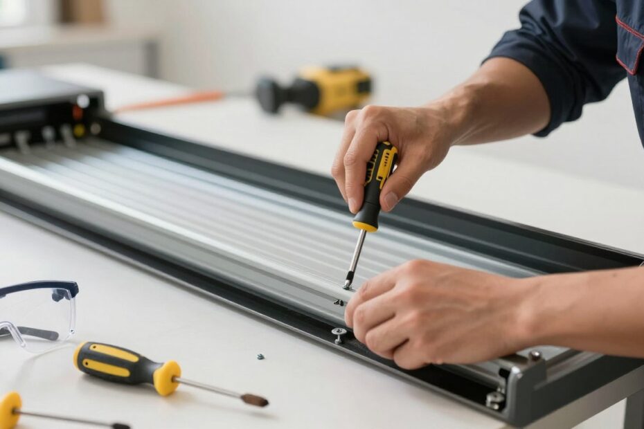 Jak zdjąć obudowę rolety zewnętrznej