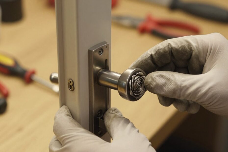 Jak zdjąć rozetę z klamki