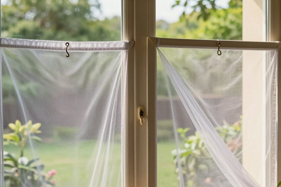 Jak zrobić moskitierę na okno