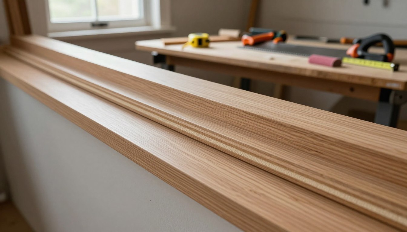 Jak zrobić parapet z paneli podłogowych