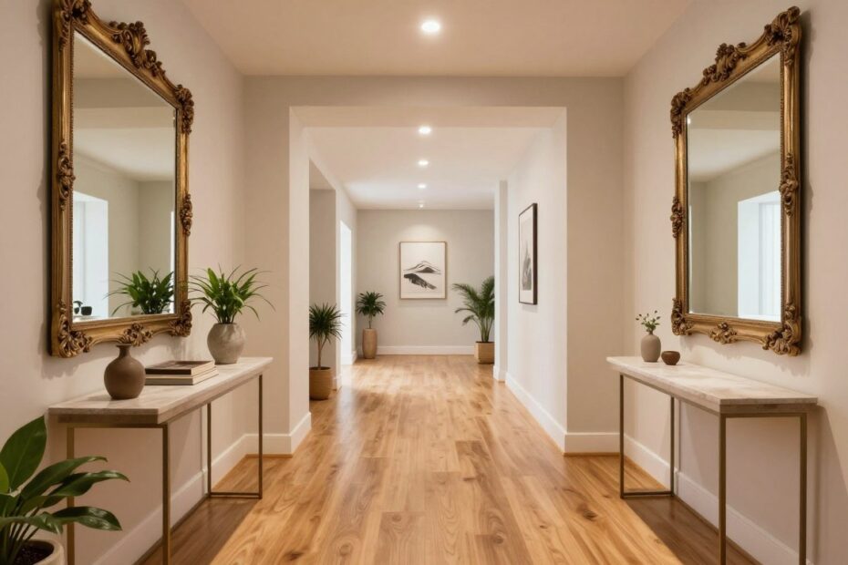 Korytarz z lustrem