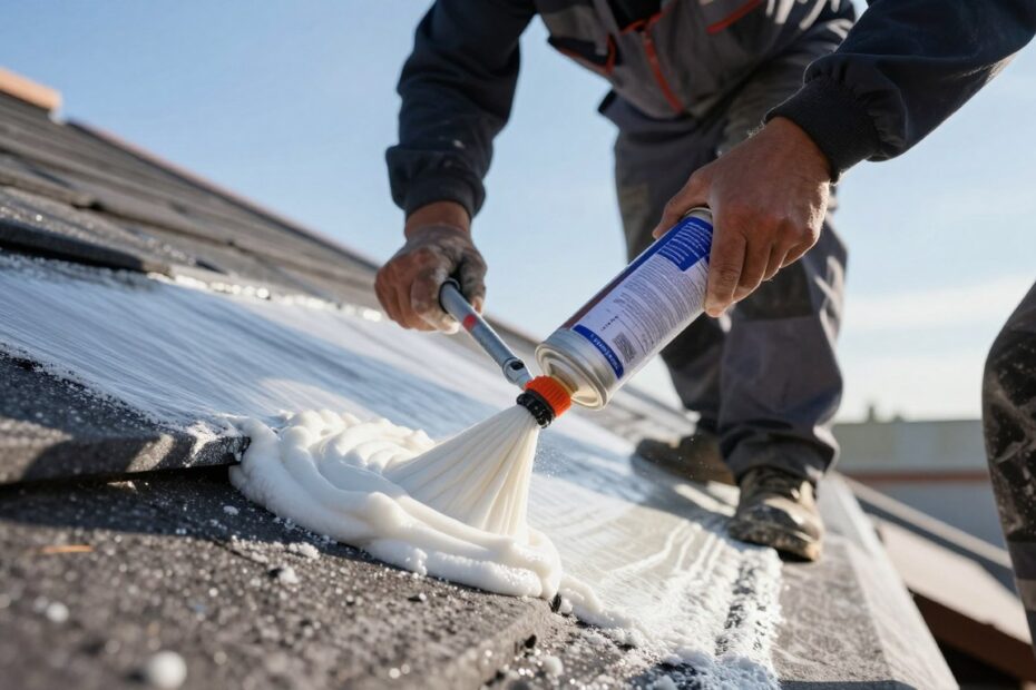 Pianka do uszczelniania dachu