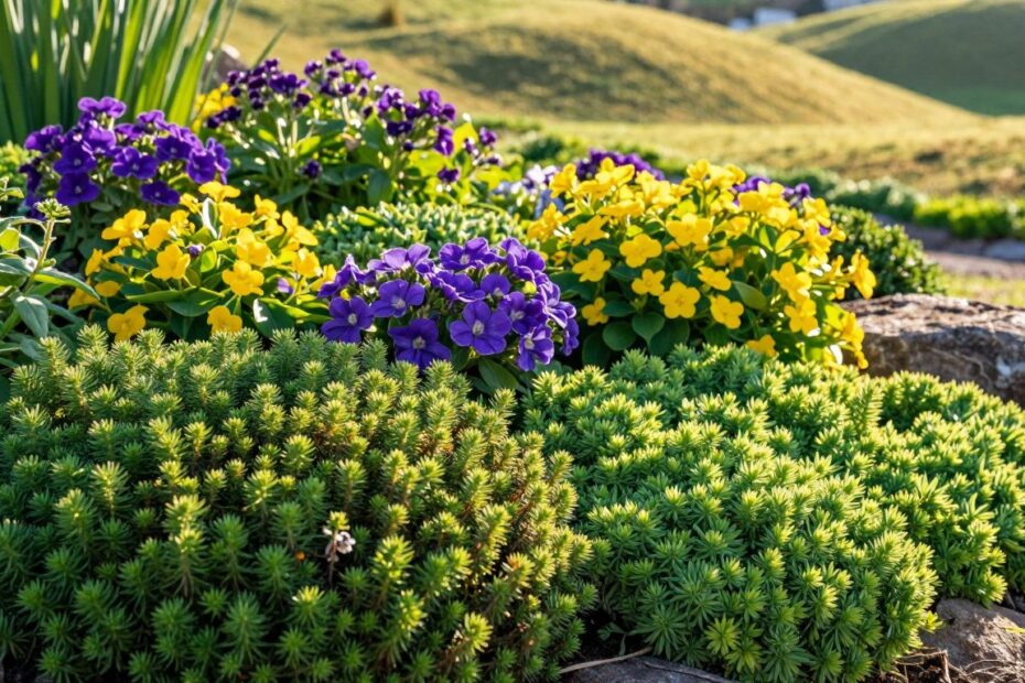 Rośliny płożące wieloletnie na słońce