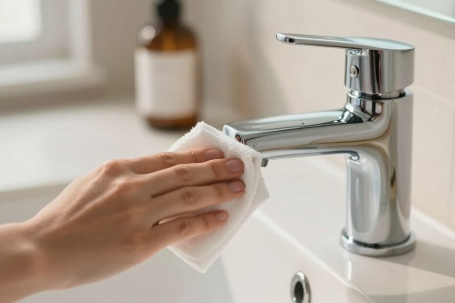 Czym czyścić baterie łazienkowe