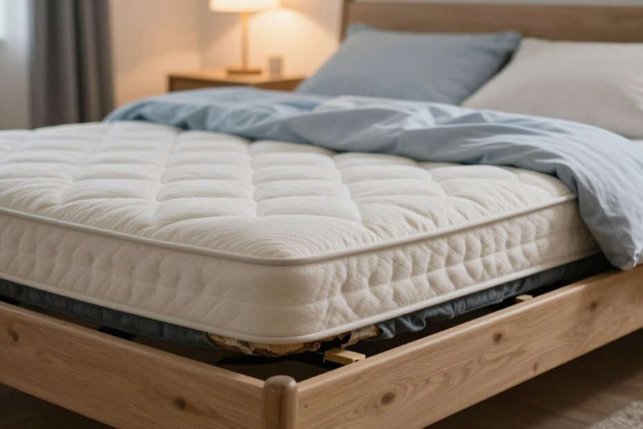 Jak naprawić zapadnięte łóżko