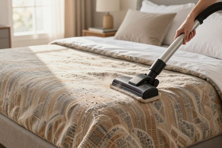 Jak wyprać łóżko domowym sposobem