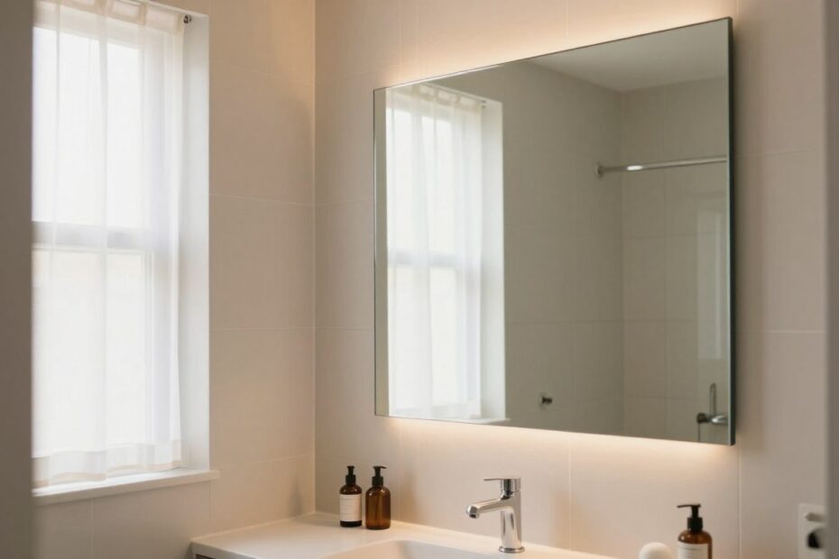 Jakie lustro do małej łazienki
