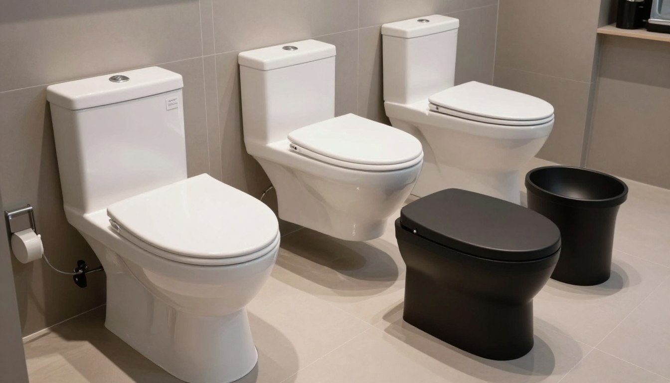 Rodzaje muszli klozetowych