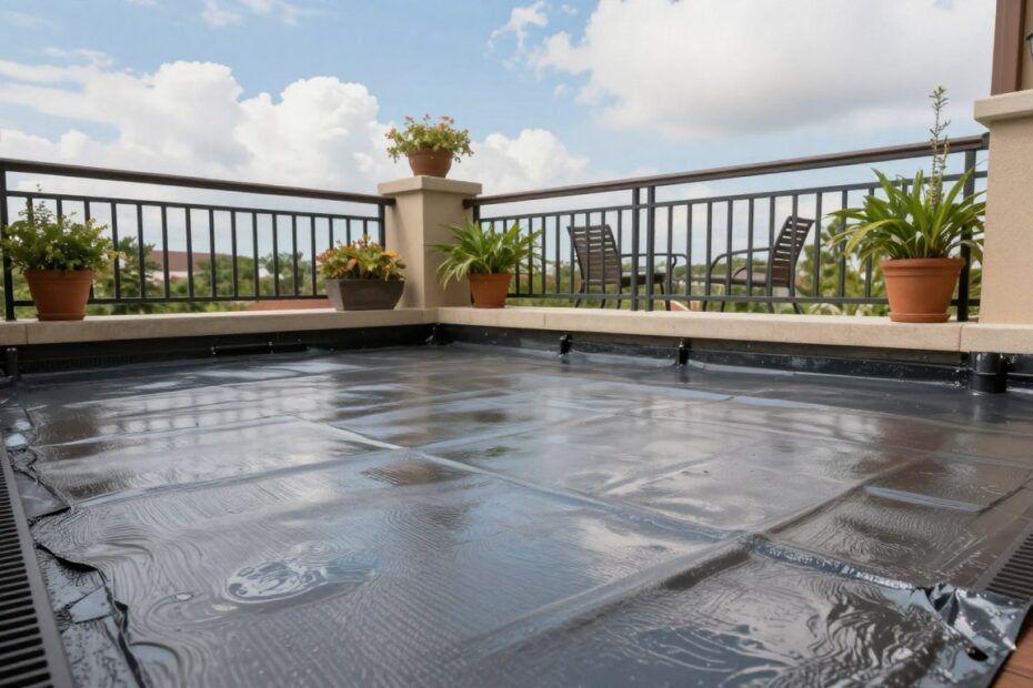 Jak zabezpieczyć balkon przed wodą
